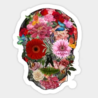 skull, cool skull, skull mask face Sticker